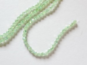 4mm角珠(粉綠/加彩)